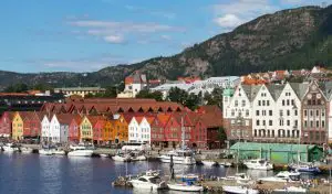 Viajar para Bergen na Noruega