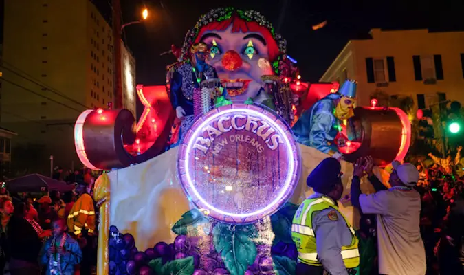 Carnaval de Nueva Orleans Baco