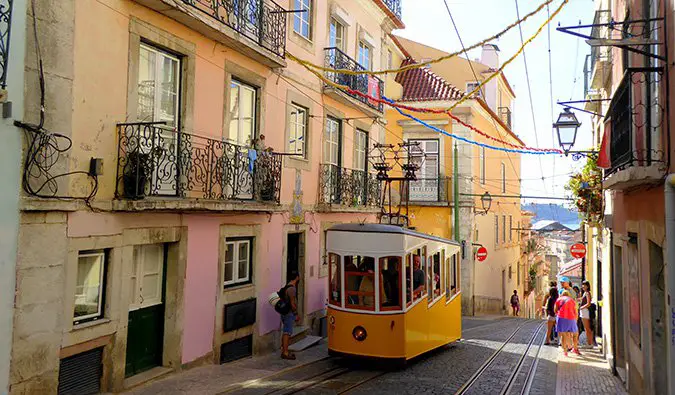 Visitando Lisboa, Portugal