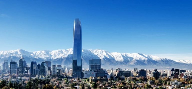 De visita en Santiago de Chile