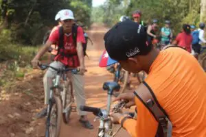 Viaje en bicicleta por Camboya