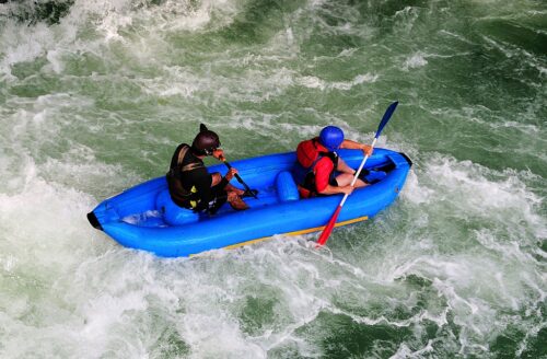 Rafting y romance en la selva