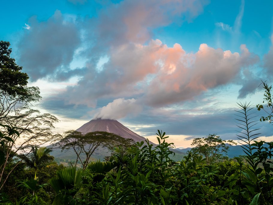 Costa Rica, Itinerario, Arenal, Tortuguero, Golfo de Papagayo