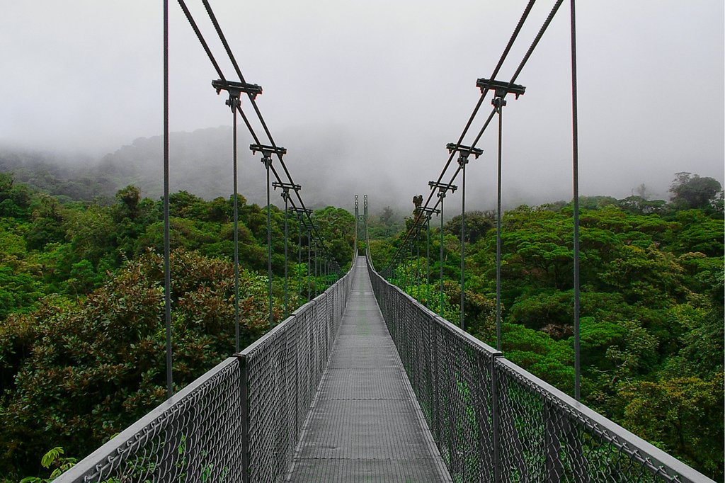 Monteverde, Costa Rica, es uno de los principales destinos de vacaciones del país.