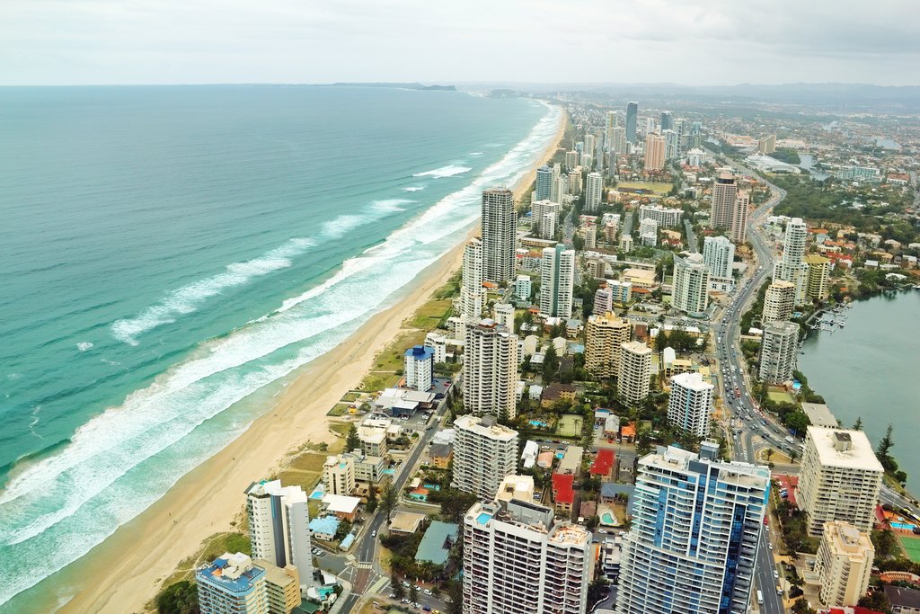 Rutas de Melbourne a Gold Coast