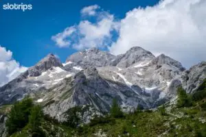 Alpes eslovenos durante el senderismo de choza a choza