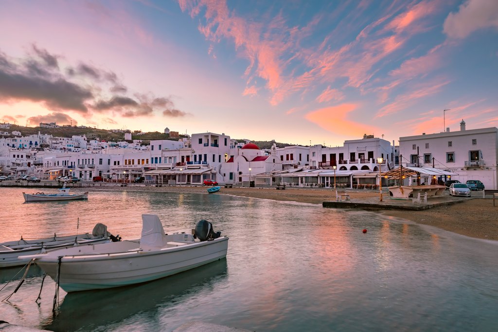 Atenas, Naxos y Mykonos Itinerario