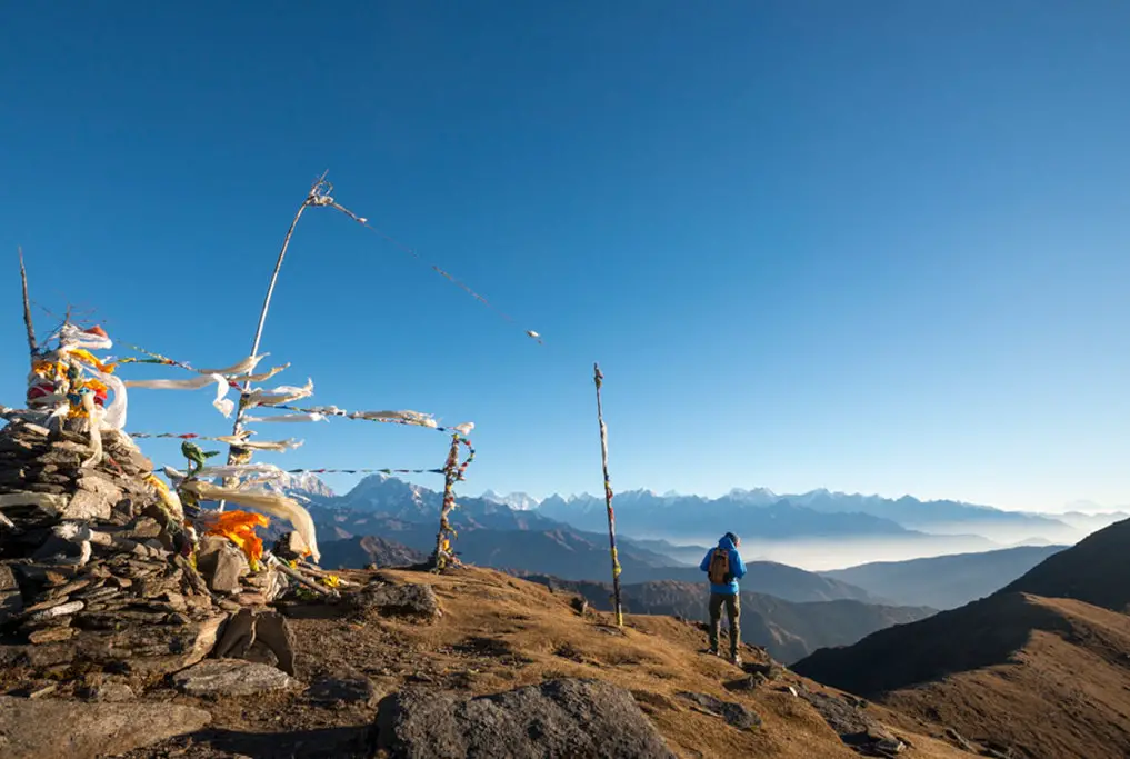 La excursión de Pikey Peak a Lukla en la región del Bajo Everest - 13 días