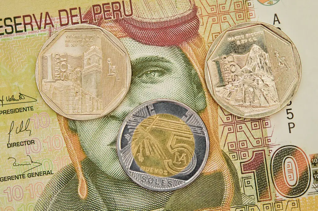 La moneda de Perú es el nuevo sol peruano
