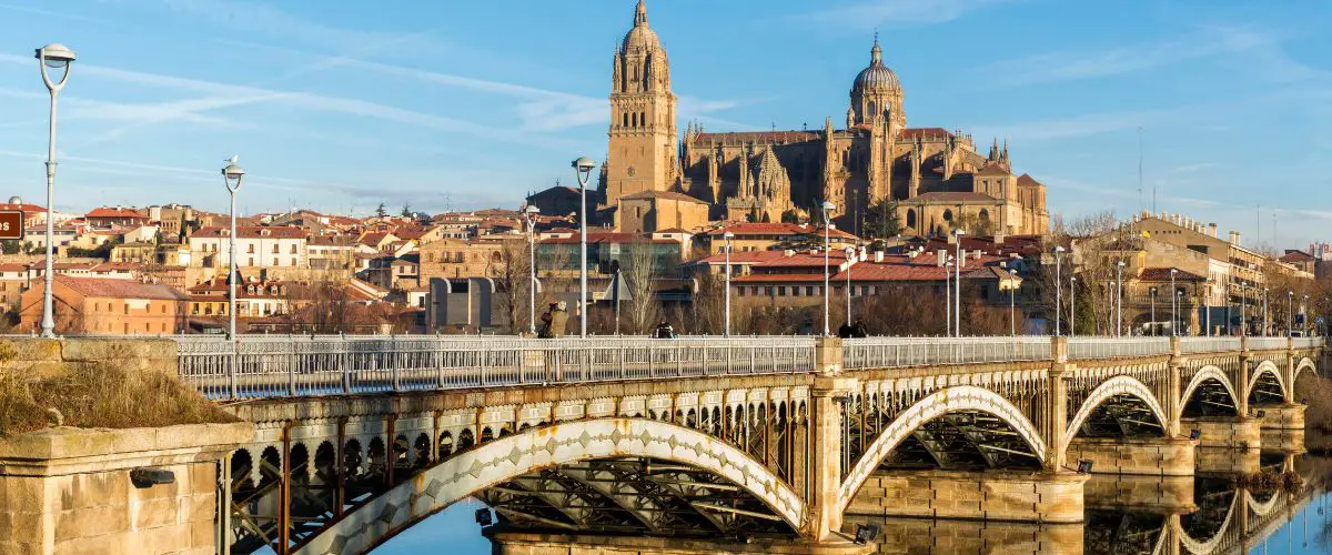 La bulliciosa ciudad de Salamanca, España