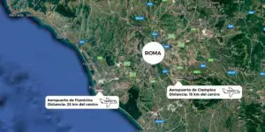 Comparación de aeropuertos de Roma