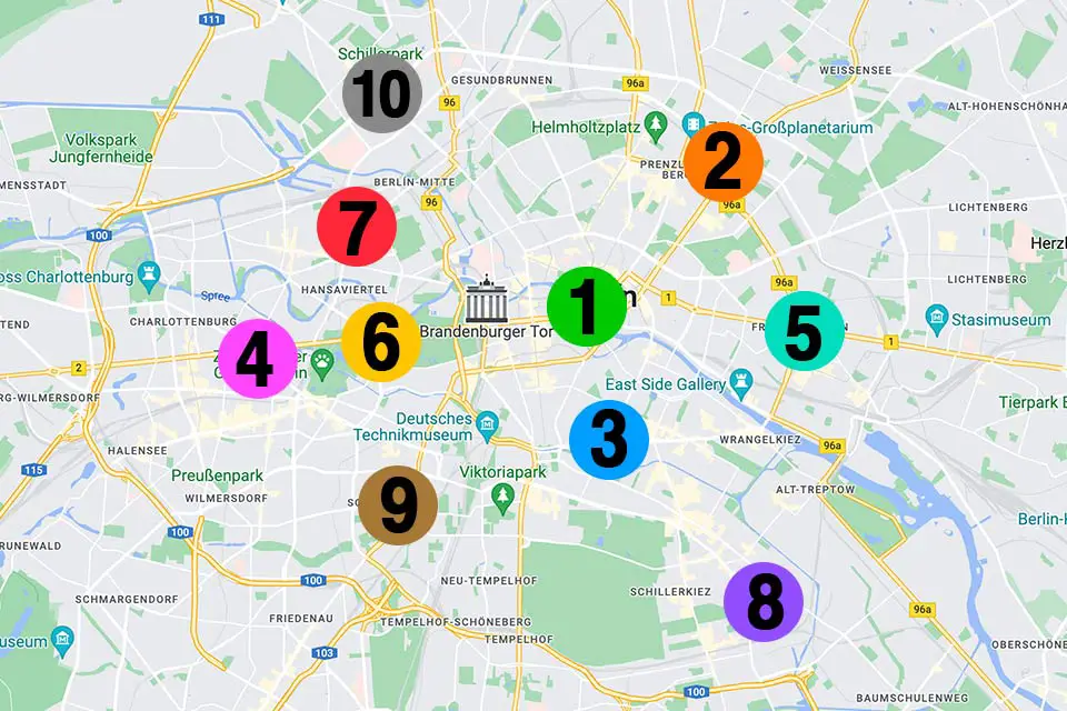 Berlín: Encuentre el lugar ideal para su estancia